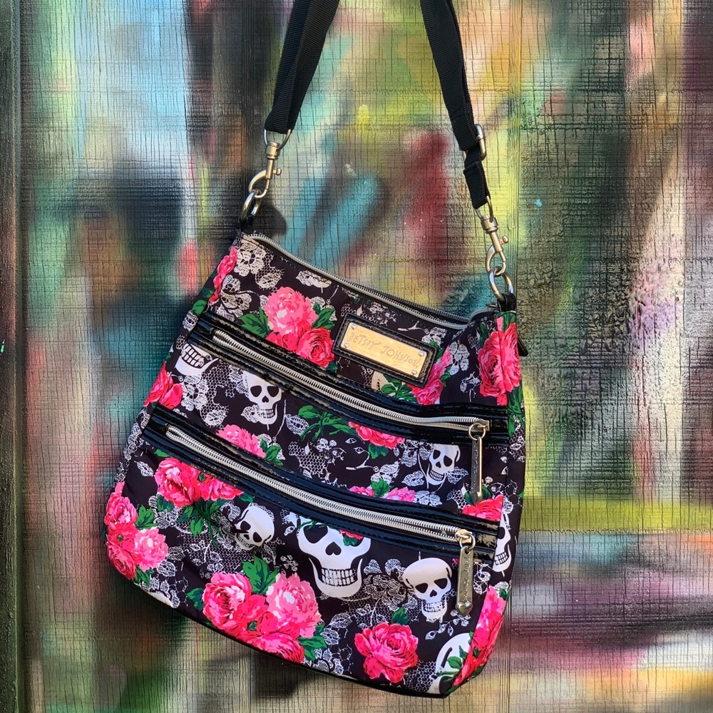 Betsey Johnson crossbody satchel